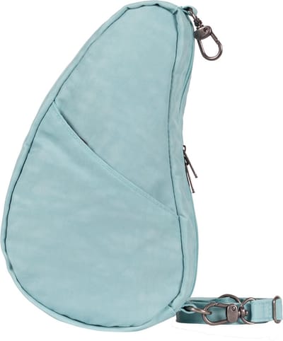 Nomii Healthy Back Bag Baglett Textured Nylon Aqua