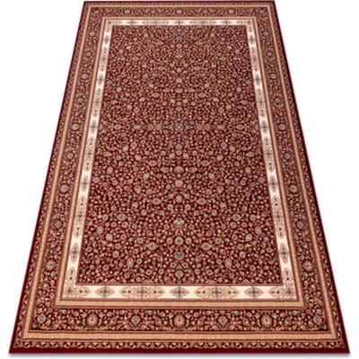 Kleden Rugsx Wollen tapijt NAIN Ornament, frame, 7965/51066 bor 80x150 cm