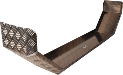 De Haan THMAQ 26150 - 1500x260x400 mm - aluminium traanplaat tandem spatbord
