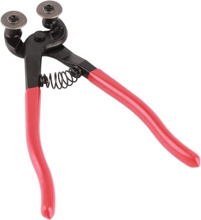 Mosaic Pliers voor Tegels en Glas, Ergonomische Snijgereedschappen met 2.2 Cm Snijwiel, Duurzaam voor Hobbyisten en Professionals, Ideaal voor Keramiekbewerking