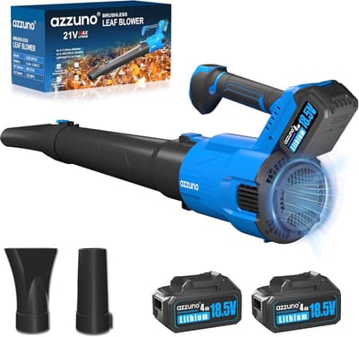 Bladblazer - Tuinblower - Bladeren Verwijderen - Krachtige Luchtstroom - 49.5cm Pakket - Blauw