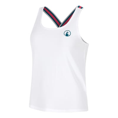 Quiet Please Create Serve & Volley 2.0 Tanktop Dames-Wit,Veelkleurig