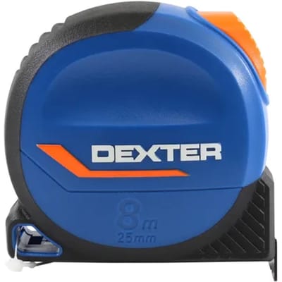 Dexter Rolbandmaat L2 - 8m - 25mm