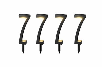 DeMoi Tuin | Tuinverlichting | Waterproof | 4 stuks | Buitenverlichting op Zonne Energie | Warm Wit