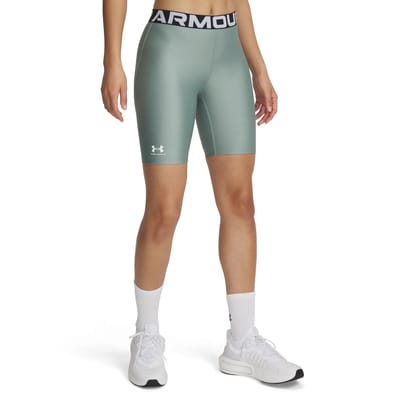 Under Armour Heatgear 8´´ Korte Leggings Groen XS Vrouw