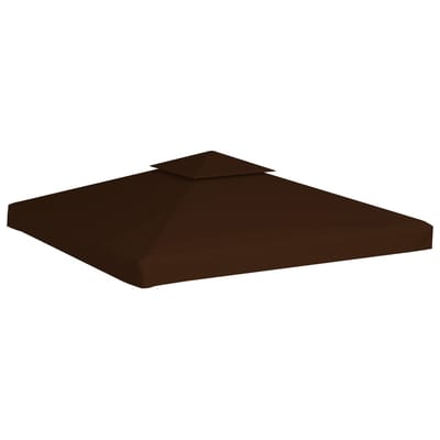Paviljoen Dakbedekking met Rookkanaalopening 310 g m² 3 x 3 m Bruin