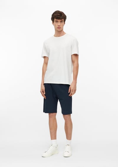 Bermuda relaxe taille moyenne straight leg katoenmix s.Oliver Detroit