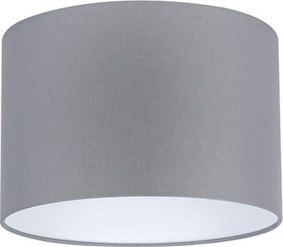 Uniqq Lampenkap stoffen grijs Ø 30 cm – 20 cm hoog