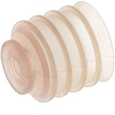 30mm Balg siliconen Helder Vacuümzuignap Slag 21mm - SCL-B-30-21-SI