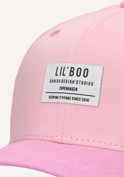 LIL'BOO Block Snapback G Petten Meisjes - Roze - Maat 7/14Y - XL