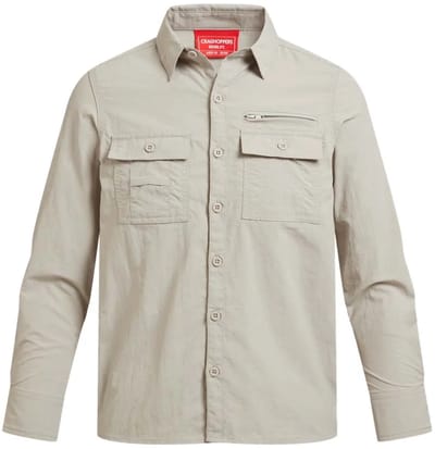 Craghoppers Nosilife Adventure Overhemd Met Lange Mouwen Beige 5-6 Years Jongens,Meisjes
