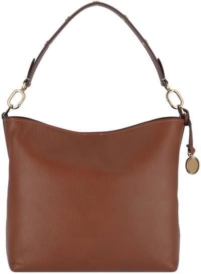 FOSSIL Schoudertas Jessie Bucket Shoulder Bag Brown Bruine