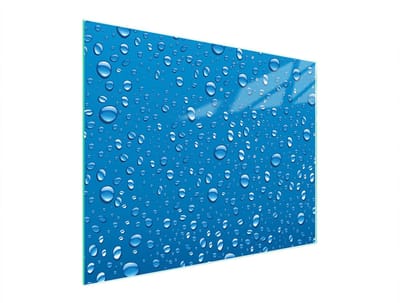 TMK ArtDeko - Snijplank - 52x40 cm - Geharde Glas - Antislip Siliconen