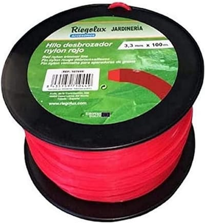 Vierkant Nylon Maaidraad 3 mm x 100m voor Grastrimmer