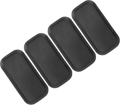 Set van 4 Zitbasis Kappen - Hoge Temperatuur Weerstand - Geschikt voor T5 T5.1 T6 T6.1 Kombi Transporter 2003, Duurzaam en Betrouwbaar