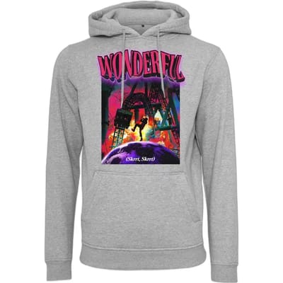 Mister Tee - Wonderful Hoodie/trui - XS - Grijs