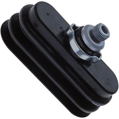 75X25Mm Ovalen Bellen Silicoon Duidelijke Vacuüm Zuigkop G 1/4 Inch Vrouwelijke Slag 10.5Mm Oor Klem - SCL-OB-75-10P5-SI-F-014