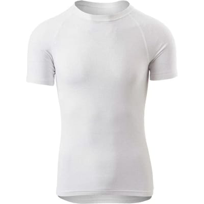 AGU Summerday Seamless - Thermoshirt - Wielershirt - Baselayer - Unisex - Wit - XS - Lichtgewicht - Naadloos - Ademend - Mesh ventilatie - Geurwerend
