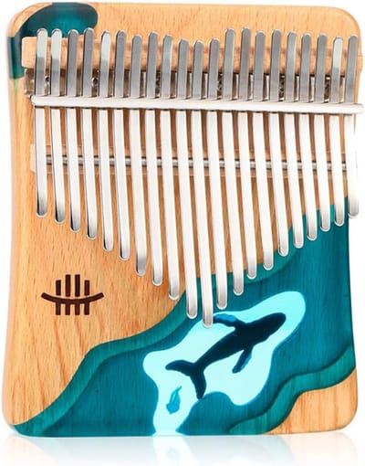 Kalimba 21 Sleutels Houten Vingerpiano Mbira Instrument voor Volwassenen en Kinderen