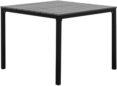 PRATO - Tuintafel - Grijs - 95 x 95 cm - Kunsthout