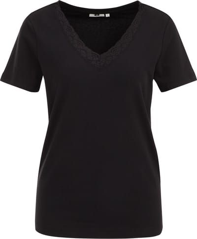 WE Fashion Dames T-shirt met kant