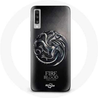 Samsung Galaxy A70 hoesje Game Of Thrones Targaryen van vuur en bloed