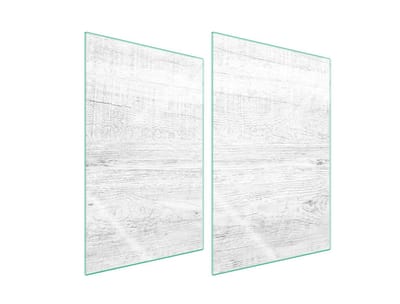 TMK ArtDeko - Snijplank - Glas - 2x 35x52 cm - Beschermplaat