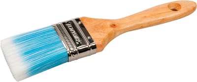 Silverline Synthetische schilderskwast - roestvrijstaal - 50 mm - rond handvat - duurzaam