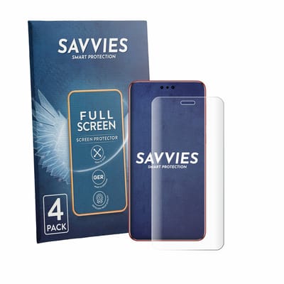 Savvies - Screenprotector voor Huawei Mate 60 RS Ultimate - Folie Beschermfolie transparant volledig dekking 4 Stuks