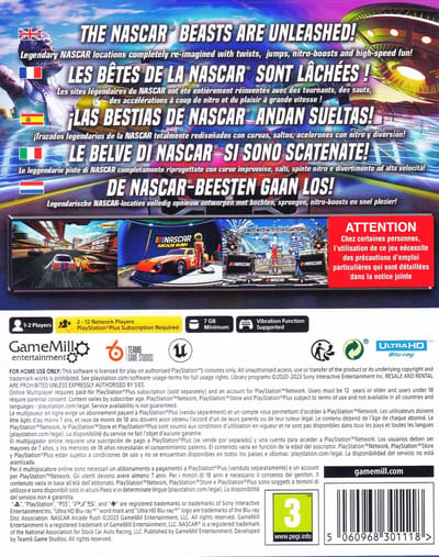 Nascar Arcade Rush - Sony PlayStation 5 - Racing