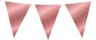 Paperdreams - Folie vlaggenlijn rose gold - 10 meter