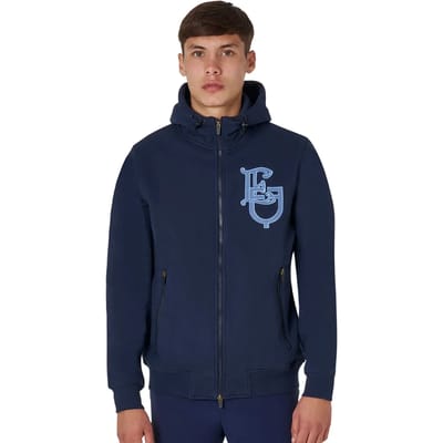 Hooded sweatshirt met rits Equestro