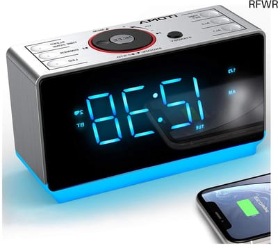 Digitale Wekker - Wekkerradio - Reiswekker - nachtlamp
