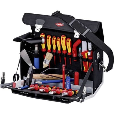 Knipex 00 21 02 EL Gereedschapstas (met inhoud)