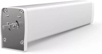 Slimme Gordijnmotor - Elektrische Gordijnopener - Automatisch Openen - Zeer Stil - 30 x 12 x 6 cm - Wit