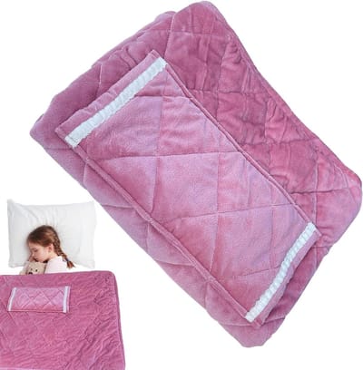 Verwarmde Deken - Elektrische Plaid - Comfort Verwarmen - Draadloos Oplaadbaar - 60 x 80 cm - Grijs