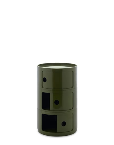 Kartell Nieuwe Componibili BIG 3 elementen - groen
