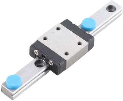 Dailygoody - Miniature Linear Guide Rail - Precisie en Sterkte - 70mm Lang - Geschikt voor Precisiewerk - Compact en Lichtgewicht - Voor Mechanische T