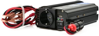 GEKO Voltage omvormer - 24V naar 230V - 350/700W - USB-poort - Slimme koeling