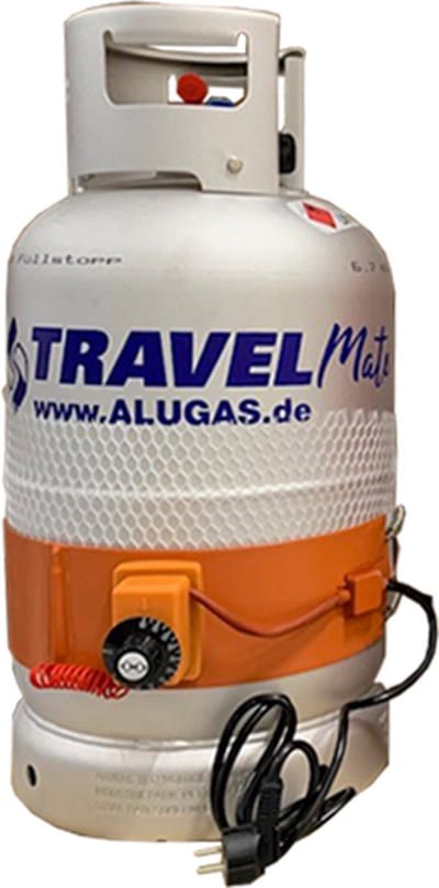 Gasfles verwarmer / warmtemat 120 Watt