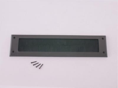Tochtstopper - Tochtwering deur - Tocht buiten houden - Stopt stof en lawaai - 343 x 80 mm - Wit