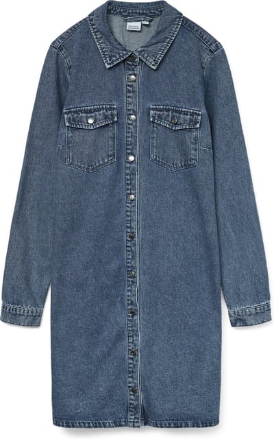 Vero Moda Denim jurk VMJENNIE Korte jurk