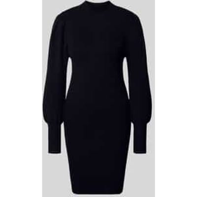 Comfort fit gebreide jurk van viscosemix, model 'KATIA'