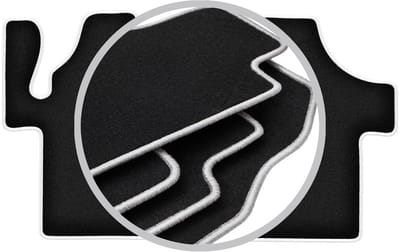 CARLUX-SILVER automatten voor: Mercedes Vito II W639 bestelwagen (2003-2014)