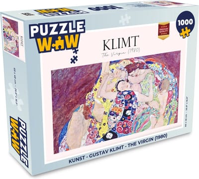Puzzel Kunst - Gustav Klimt - The virgin (1980) - Legpuzzel - Puzzel 1000 stukjes volwassenen