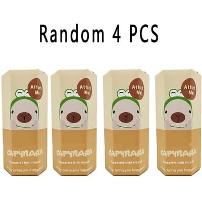 Schattige Capybara Serie Hippers Oogst Blind box Schattige Hippie Pop Trendy Auto Mobiele Telefoon Ornamenten S Engel Speeltje Blind box
