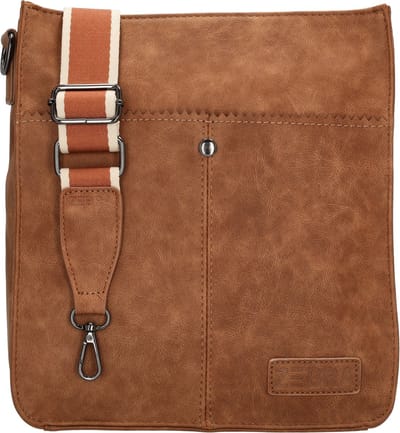 Zebra Trends Cynthia Schoudertas Dames - Crossbodytas met verstelbare en afneembare schouderband - Tas van Imitatieleder - Bruin
