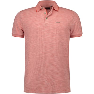 NZA New Zealand Auckland - Polo Korte mouw - Heren - L - rood - Modal - 26CN151