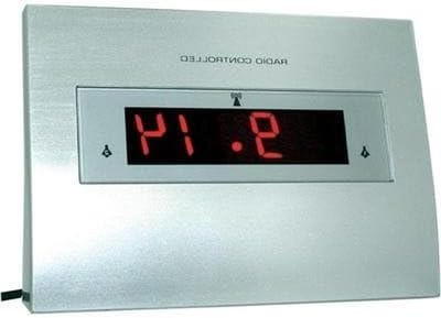 Draadloze LED Wekker - Digitale Alarmklok - Dagelijkse Routine - Dubbele Alarmtijden - 13 x 6 x 9 cm - Zilver