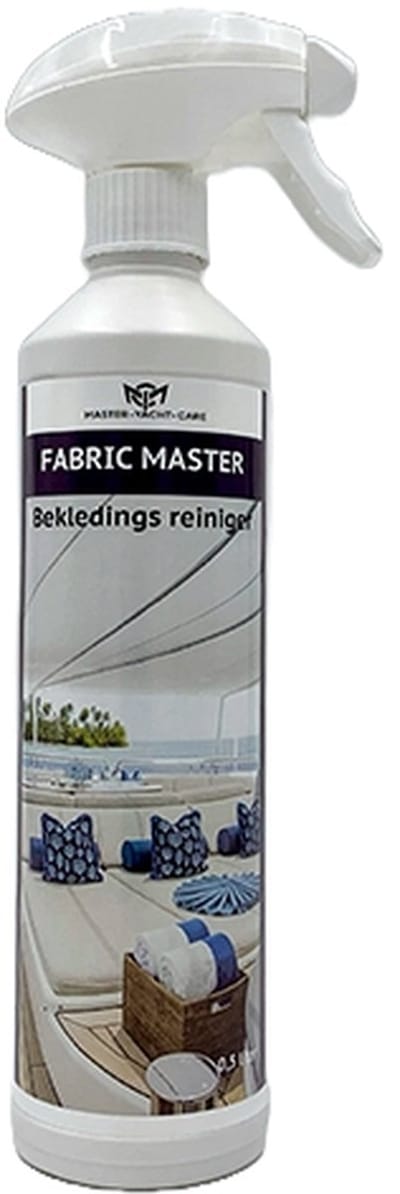 Fabric/Bekleding reiniger Master Yacht Care - Verwijderen van vlekken op kunststof - vlekken bekleding verwijderaar - leer en skai vlekken verwijderaar - kunstleer vlek verwijderaar